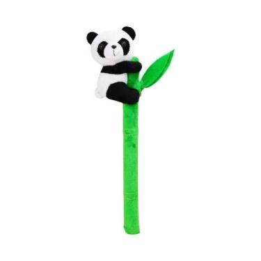 Imagem de Pelúcia Gigante De Panda De 25CM Com Balde De Brotos De Bambu, Brinque