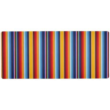 Imagem de SRC=http_inews Tapete de mouse para mesa para jogos e uso no escritório, mouse pad grande, 80 x 30 cm, superfície lisa e antiderrapante