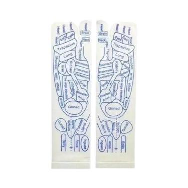 Imagem de Conjunto De Meias De Massagem Por Acupressão E Reflexologia Para Pés C