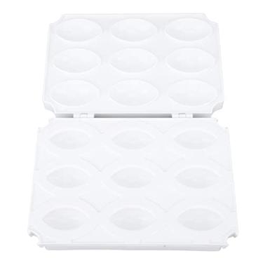 Imagem de Acouto Processador de Almôndegas Manual Ferramenta de Prensa de Bolo de Carne 9 Grades Acessórios de Cozinha para Fabricante de Carne Caseira, Fabricante de Almôndega, Ferramenta de Prensa de