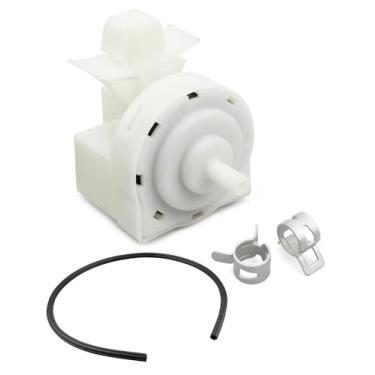 Imagem de 5304505436 Interruptor de pressão de arruela adequado para máquina de lavar Frigidaire/Electrolux, substitui 132819502 18092382, interruptor de sensor de nível de água por mangueira