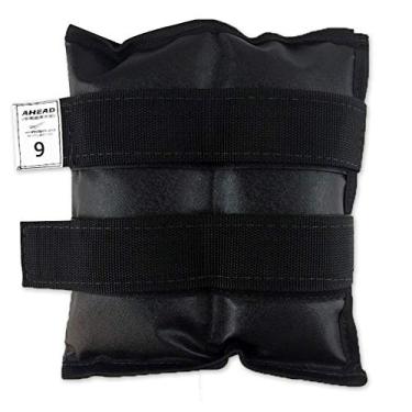 Imagem de Par de Caneleiras de peso Ahead Sports Aff343 9kg Preta