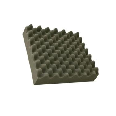 Imagem de Almofada Ortopédica Anti Escaras 44x44x4cm para Cadeira e Carro – Assento Confortável em Espuma Casca de Ovo (1 Unidade Alveol)