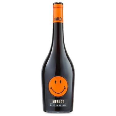 Imagem de Vinho Tinto Smiley Merlot  Vin de France  Harmônico, frutado e macio -