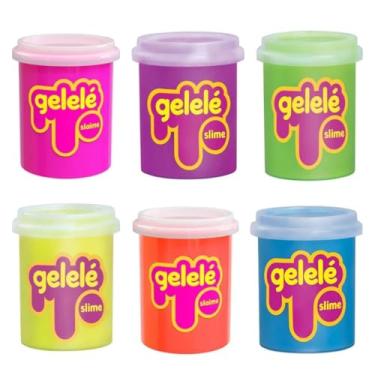Imagem de Kit 2 Slime Gelelé Coloridas Sortidas com Glitter, 457g, Brinquedo