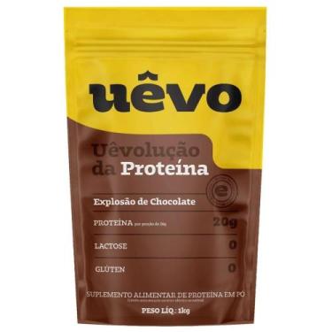 Imagem de Albumina Refil 1kg Sabor Chocolate Uêvo