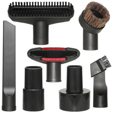 Imagem de Kodahome Acessórios para detalhes de carro Shop Vac (escova macia de pó de crina de cavalo, adaptador de mangueira de bico de ferramenta de fenda longa) para aspirador de pó Shopvac de 3,5 cm (kit