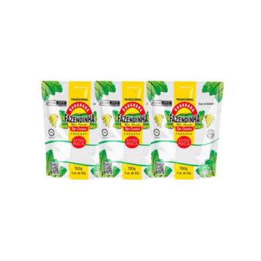 Imagem de Kit 3 Doce Bananinha Tradicional 150g Com 5 Un Fazendinha