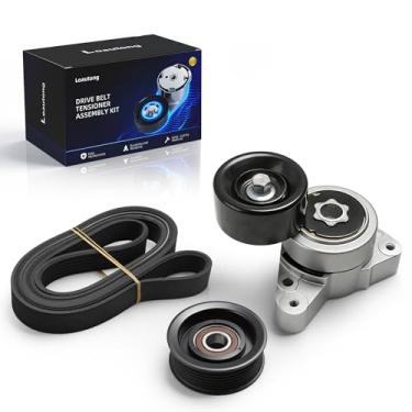 Imagem de Loautong Kit de polia tensora de correia serpentina para Honda Civic 2006-2011 2.0L, 38278, 36320, 5340261100, 900467A