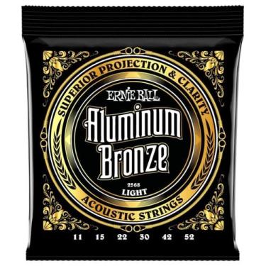 Imagem de Encordoamento ERNIE BALL violao aço 011 Aluminum P02568