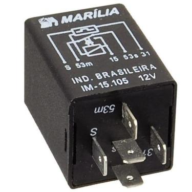 Imagem de Rele Temporizador Limpador 12V 5 Terminais Vw Gol Sveiro Par