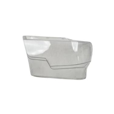 Imagem de Compatível com caminhões dodge ram 2023 2024 peças de reposição do interior do carro tampa da lâmpada do farol dianteiro lente de vidro lente transparente do farol(Left)