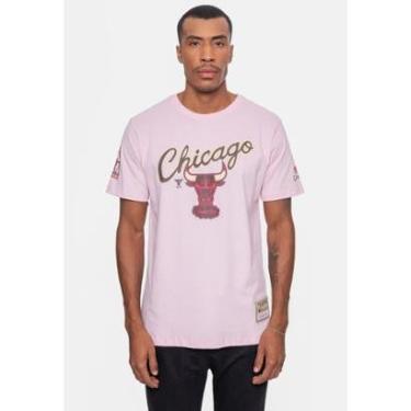 Imagem de Camiseta Mitchell & Ness Masculina Sugar Bacon Chicago Bulls Masculino-Masculino