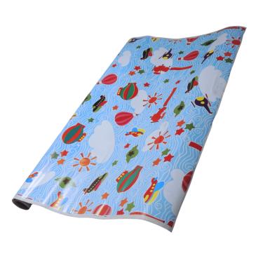 Imagem de Rolo Papel de parede Adesivo 1.5 m  x 45cm Estampa de Aviões