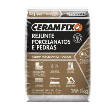 Imagem de Rejunte Ceramfix Porcelanato 1KG Camurça - 101731