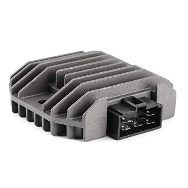 Imagem de Generic Substituição de Tensão de Liga de Alumínio de do Retificador Regulador para YZF YZFR6 FZ6 XP T‑, material: Liga de Alumínio + ABS