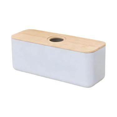 Imagem de SiaBiced Caixa de pão com tampa e tábua de corte, recipiente para guardar pão na da cozinha, ideal para pães caseiros, torradas e lanches, Tampa Do Buraco Azul