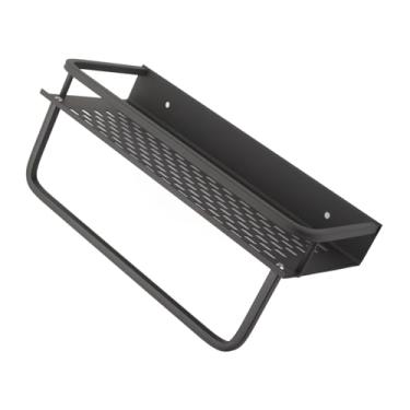 Imagem de Apoio para Chuveiro Organizador de em Liga Alumínio Prateleira Fácil Instalar Grande Capacidade Acessório Multifuncional Banheiro Casa Cozinha Escritó