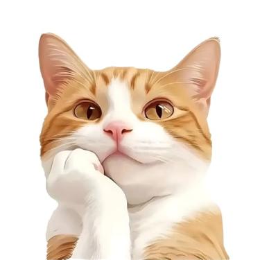 Imagem de Decalque de janela de carro de gato fofo, design malhado laranja e branco, adesivo de vinil para vidro de veículo, pacote com 2 #c057