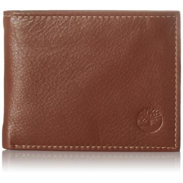 Imagem de Carteira masculina Timberland Wellington RFID, Cognac, tamanho único