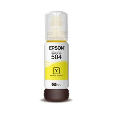 Imagem de Garrafa/refil De Tinta Epson T504422-br Amarelo P/ L4150 L4160 L6171