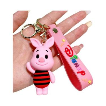 Imagem de Chaveiro De Desenho Animado Winnie the Pooh, Pingente Fofo Para Bolsa,