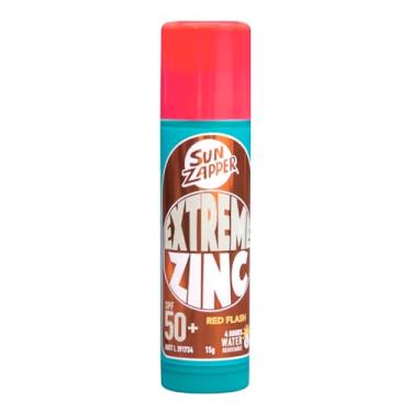 Imagem de Sun Zapper (Red Flash) Bastão protetor solar mineral de zinco extremo – proteção FPS 50+ UVA/UVB vermelho – Feito na Austrália