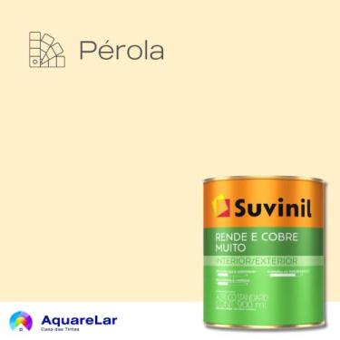 Imagem de Rende & Cobre Muito Suvinil Fosco 3,2L, PÉROLA