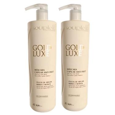 Imagem de Soupleliss Kit Progressiva Gold Luxo Realinhamento 2x1000ml