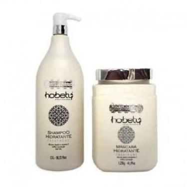 Imagem de Hobety Hidratante Kit - Shampoo 1,5L e Máscara 1,25kg