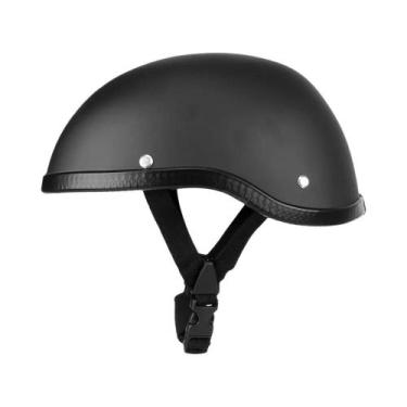 Imagem de Capacete Retro Unissex Para Motocicleta, Modelo De Verão, Em ABS, Algo