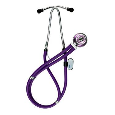 Imagem de Estetoscópio Rappaport Rainbow Lilás ER100 Incoterm