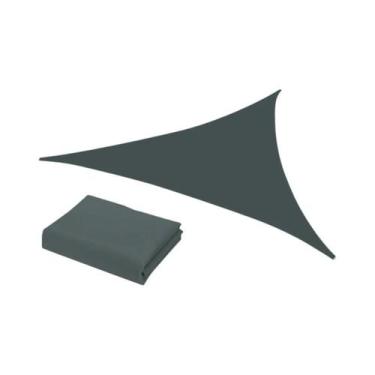 Imagem de Toldo De Sombra Cinza Impermeável Com Bloqueio De 95% UV Para Jardim, 