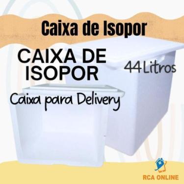 Imagem de 1 Caixa De Isopor Eps 44 Litros Para Delivery Armenamento - Mundi Eps