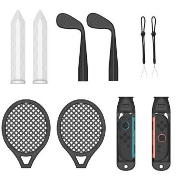 Imagem de Pacote de acessórios esportivos NBCP 10 em 1 para Nintendo Switch 2