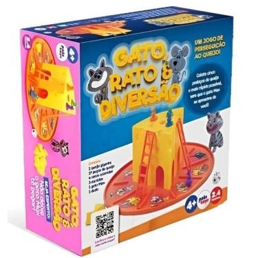 Imagem de Jogo Gato Rato e Diversao Paki TOYS 4015