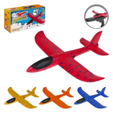 Imagem de Avião de Brinquedo com Disparador  Alcance Máximo e Alta Velocidade - 
