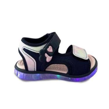 Imagem de Sandália Papete Infantil Klin Light Marinho Tie Dye Passeio-Feminino