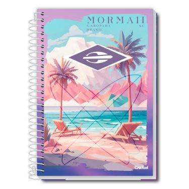 Imagem de Caderno Universitário 10 Matérias Feminino Mormaii