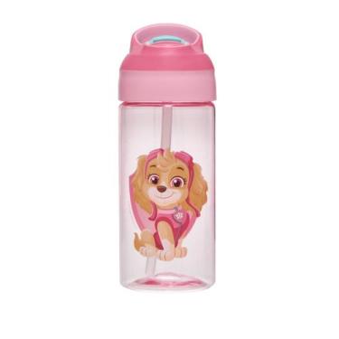 Imagem de Garrafa Tritan 460 ml Canudo Silicone Patrulha Canina Skye - Pacific, 