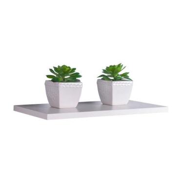 Imagem de Prateleira 30 x 10cm Suporte Invisível - Mercado das Prateleiras, Bran