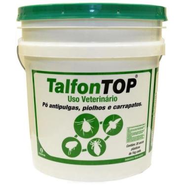 Imagem de Talfon Top Indubras Inseticida Pó 1Kg Antipulga,Carrapato,Piolho - Emb