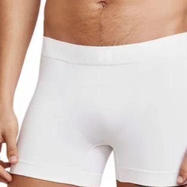 Imagem de Cueca Original Hope Boxer Adulto Sem Costura Em Microfibra, P, Branco