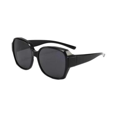 Imagem de Óculos De Sol Redondos Polarizados Unissex Para Prescrição De Miopia, 
