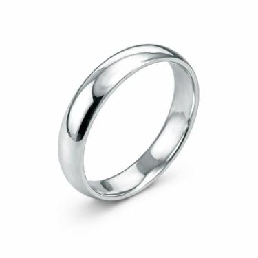 Imagem de Aliança em Prata 925 Lisa - Joia de Compromisso - Justino Ribas, 20