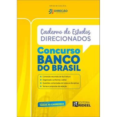 Imagem de Caderno De Estudos Direcionados  Concurso Banco Do Brasil - RIDEEL, So