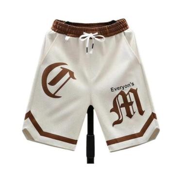 Imagem de Shorts Masculinos De Verão Para Corrida, Casuais, Esportivos, Com Esta