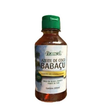 Imagem de Azeite de Coco Babaçu 200ml Original do Piauí