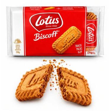Imagem de BISCOITO LOTUS BISCOFF POCKET (8x2P) 124 G