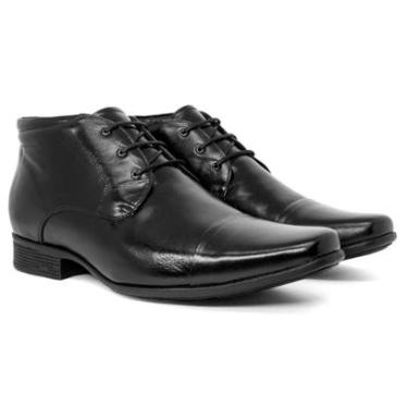 Imagem de Bota Social Masculina Jota Pe Grow Air Winne Palmilha Macia Aumenta Altura +6,5cm AirBa...
